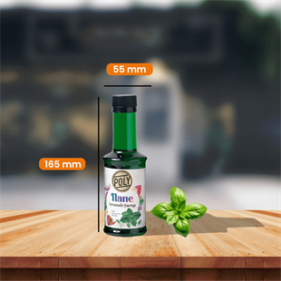 6 Pack Mint Flavored Coffee Syrup 200 Ml. (6x200ml.)