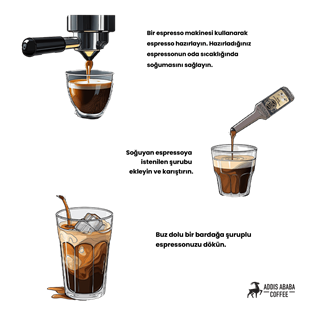 6 Pack Vanilia Flavored Coffee Syrup 200 Ml. (6x200ml.)