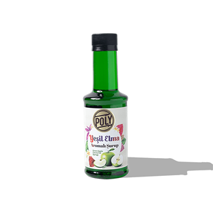 Green Apple Flavored Syrup 200 Ml.