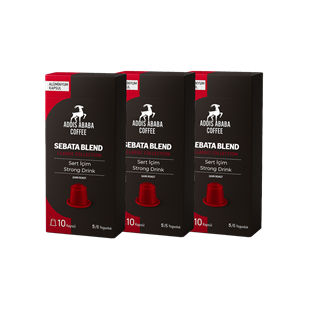 Sebata Blend Kapsül Kahve 30lu ( Nespresso Uyumlu Alüminyum Kapsül Kahve )