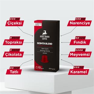 Sebata Blend Kapsül Kahve 30lu ( Nespresso Uyumlu Alüminyum Kapsül Kahve )