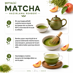 Şeftalili Matcha 50g