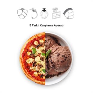 Black Dough Kneading Machine (Ice Cream Making Aprt.)
