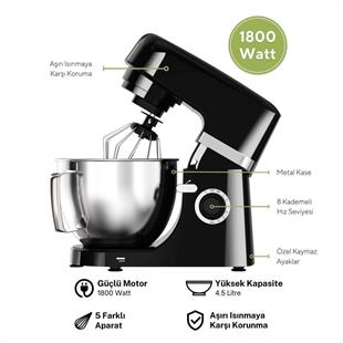 Black Dough Kneading Machine (Ice Cream Making Aprt.)