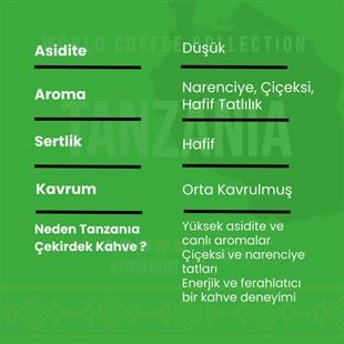 Tanzania Çekirdek Kahve 250 Gr