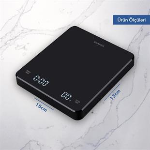 V60 Dijital Dripper ve Zamanlayıcılı Kahve Demleme Tartısı HV60-02