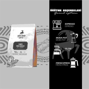 Yemen Öğütülmüş Türk Kahvesi 250 Gr