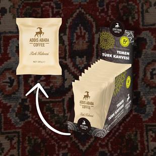 Yemen Turkish Coffee Bulk Pack 12 x 100 Gr 