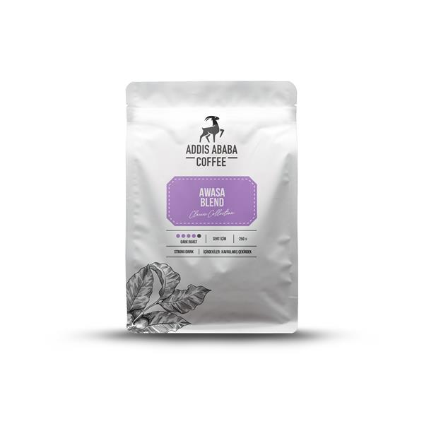Awasa Blend Kavrulmuş Çekirdek Kahve 250 Gr - Addis Ababa