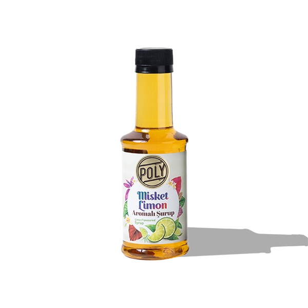 Poly Misket Limon Aromalı Kahve Şurubu 200ml | Addis Ababa Coffee