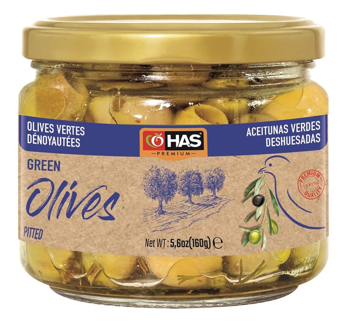 Çekirdeksiz Yeşil Zeytin 300cc