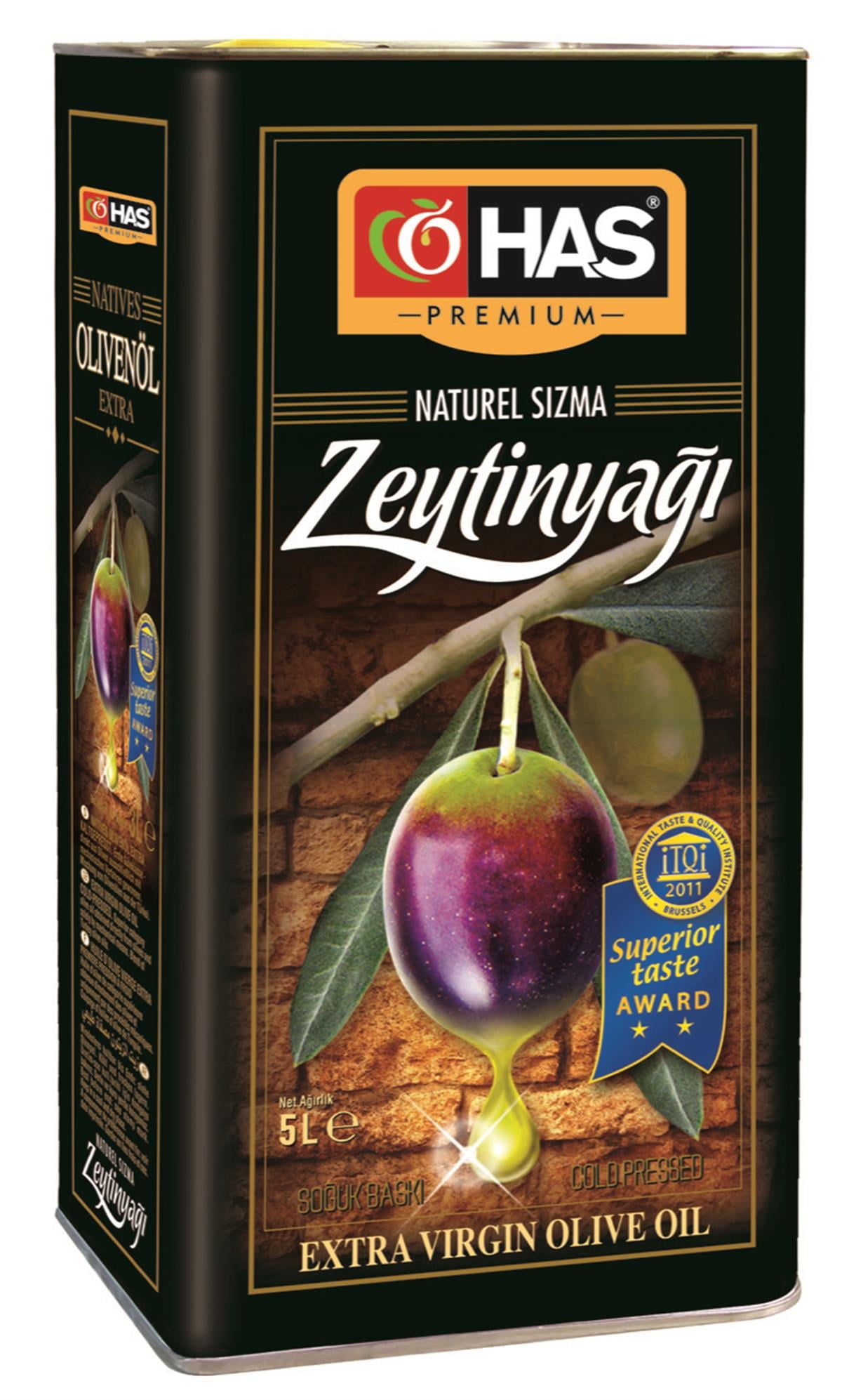 Natürel Sızma Zeytinyağı 5L