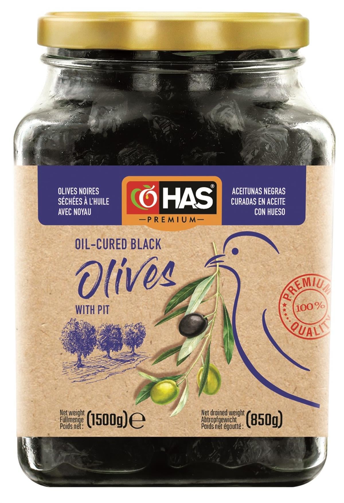 Yağlı Sele Siyah Zeytin (260-290) 1600cc