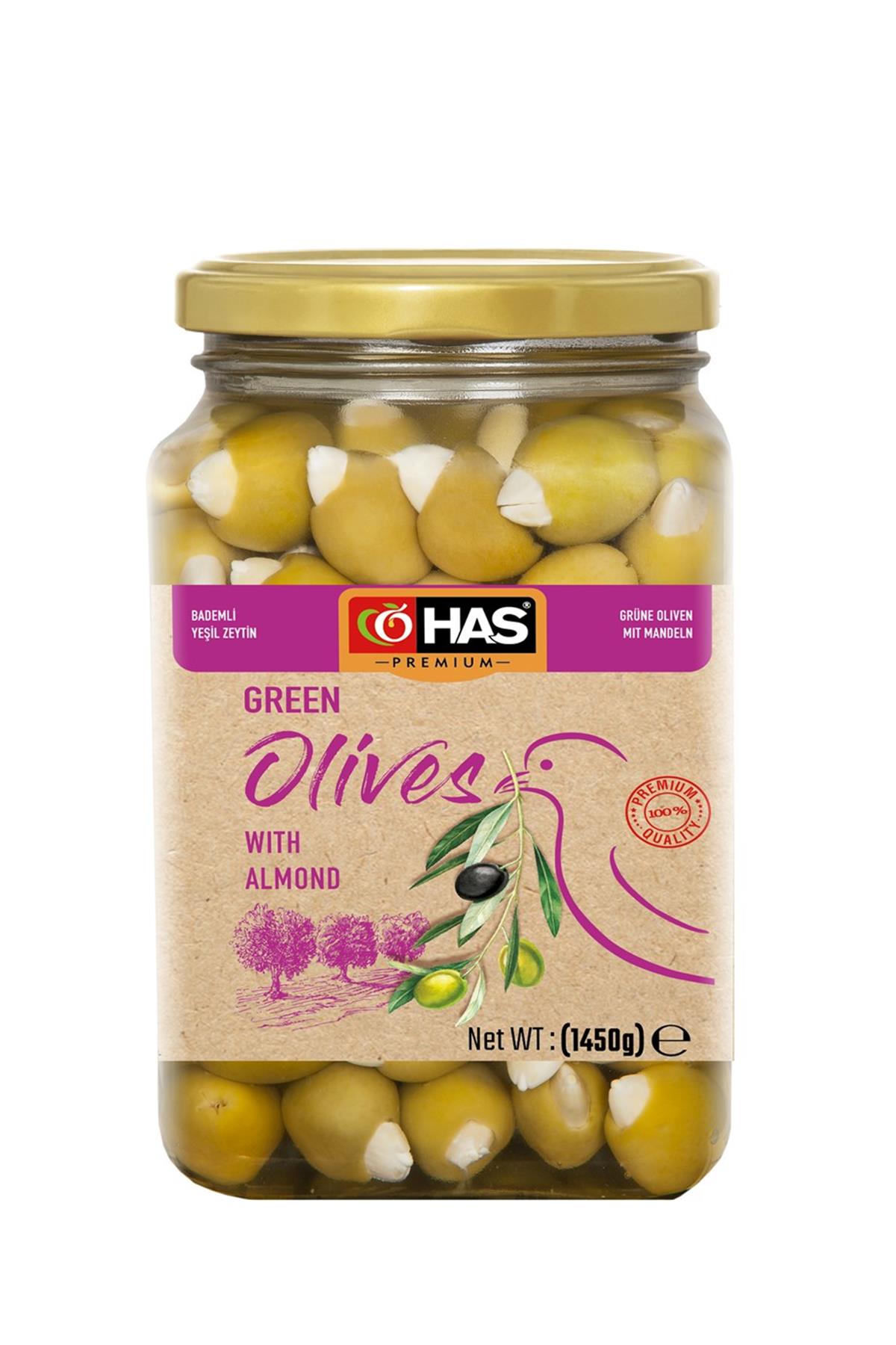 Bademli Yeşil Zeytin 1600cc