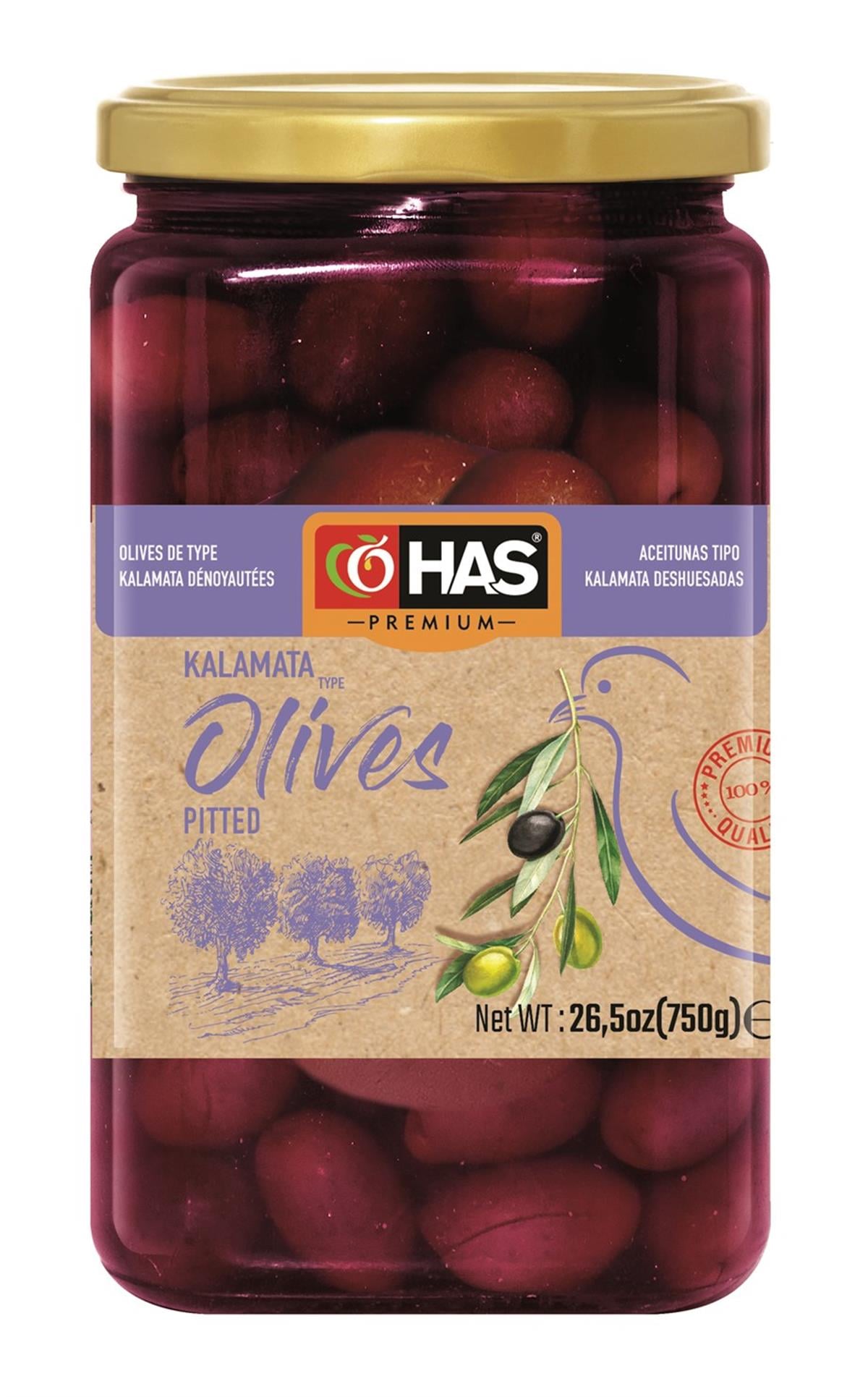 Çekirdeksiz Kalamata Zeytin 850cc