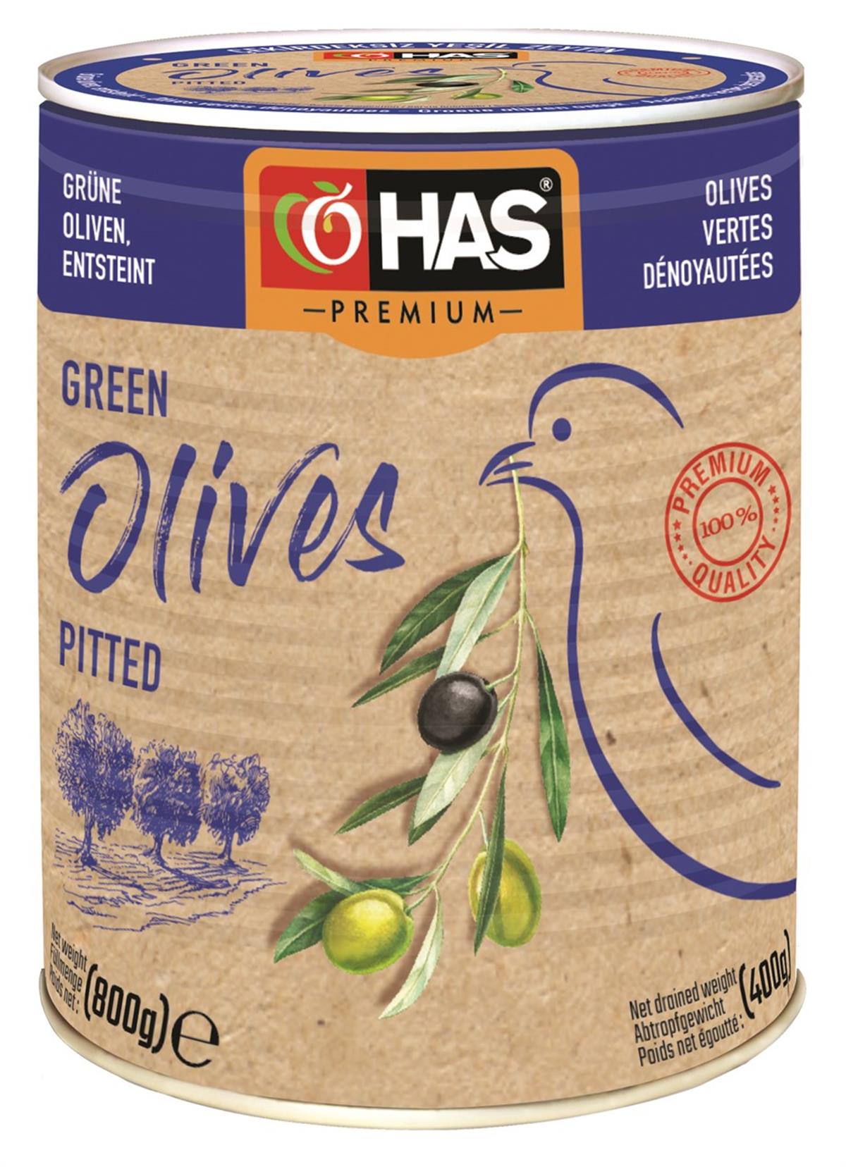 Çekirdeksiz Yeşil Zeytin 1/1