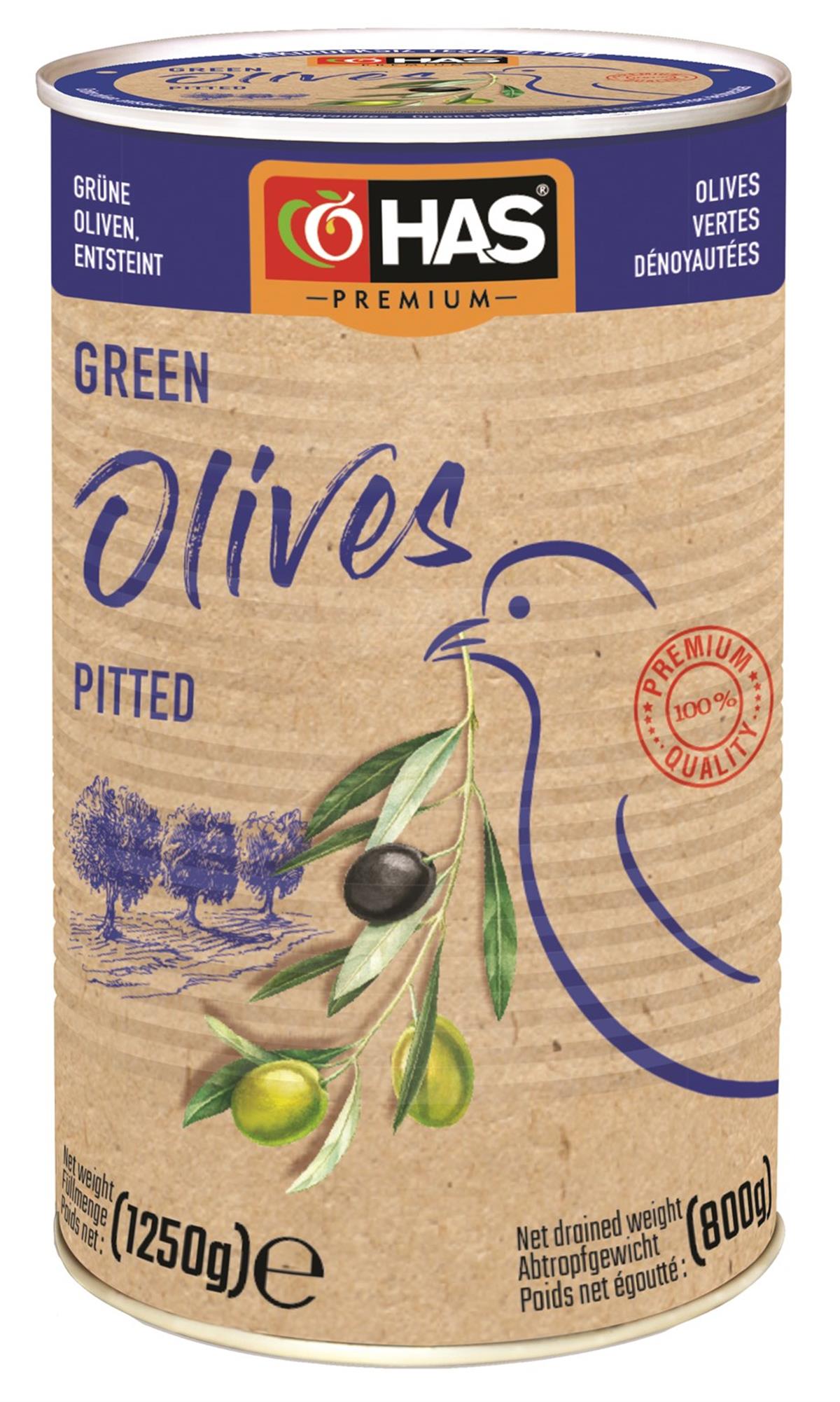 Çekirdeksiz Yeşil Zeytin 3/2