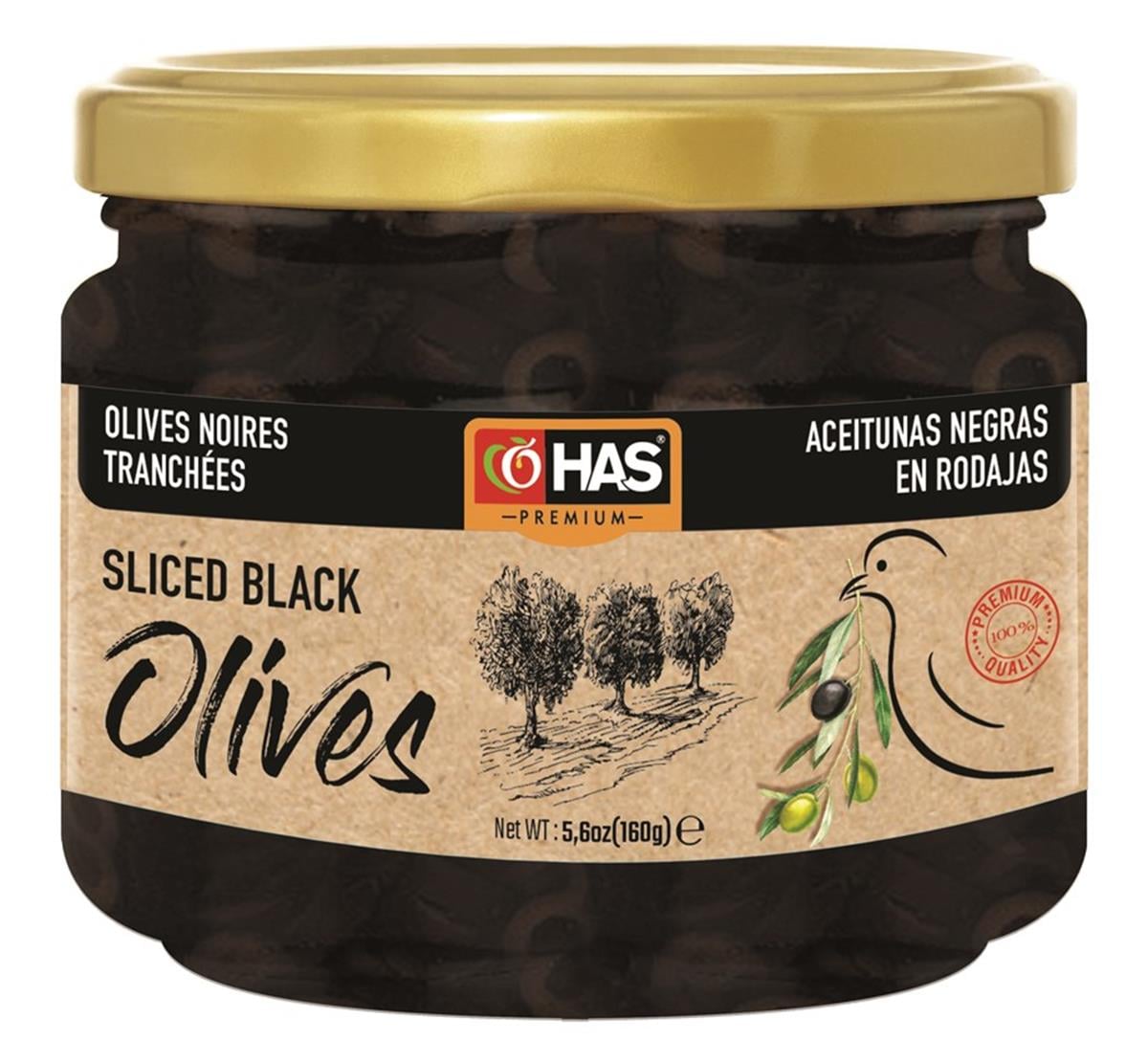 Dilimlenmiş Siyah Zeytin 300cc