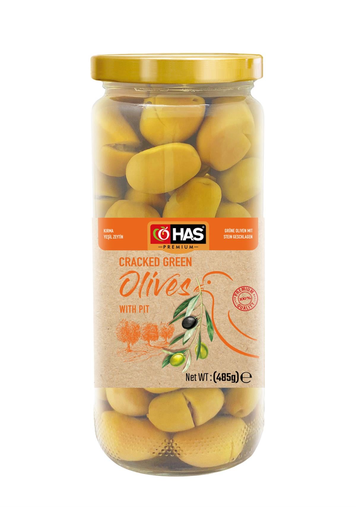 Kırma Yeşil Zeytin 500cc