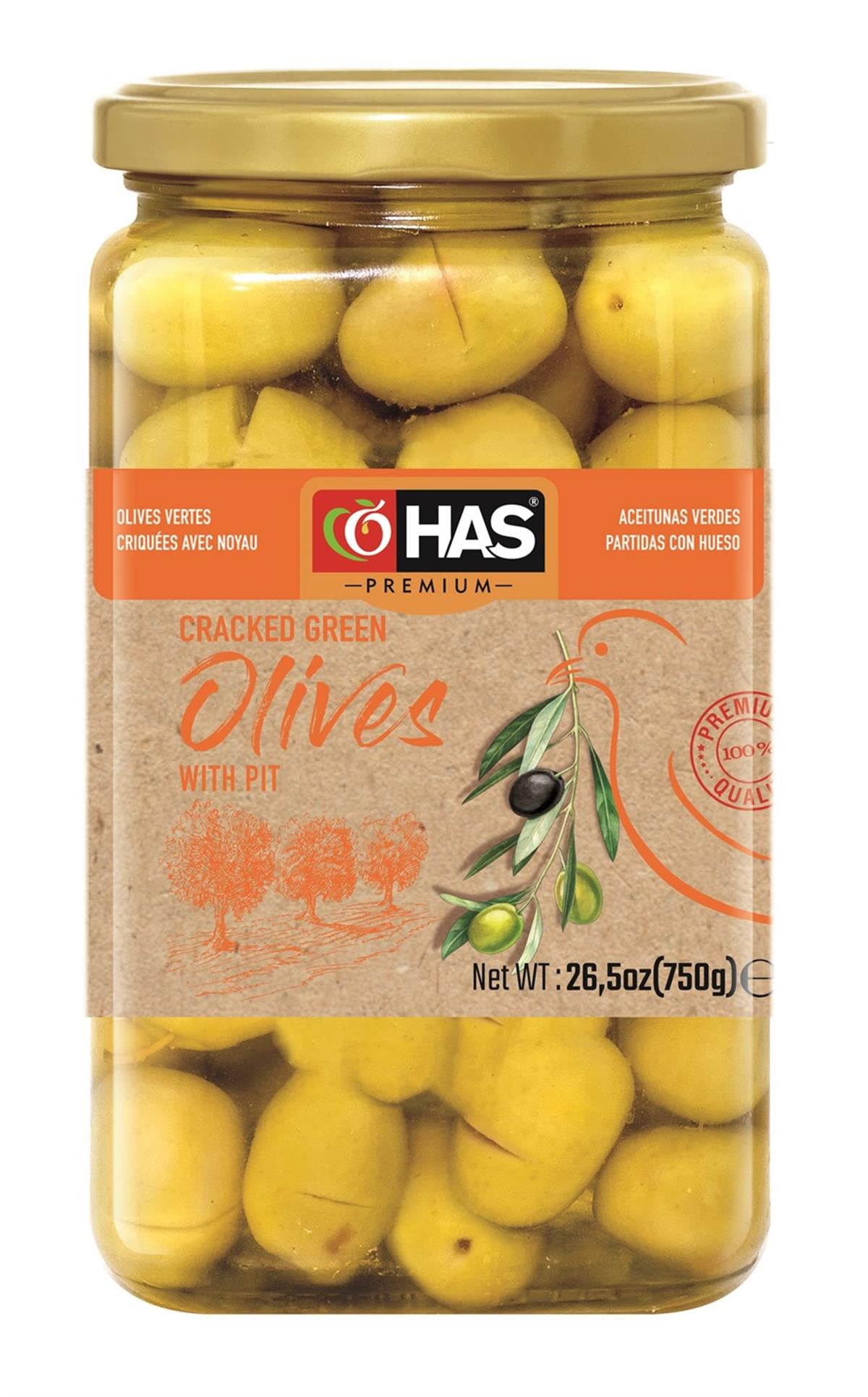 Kırma Yeşil Zeytin 850cc