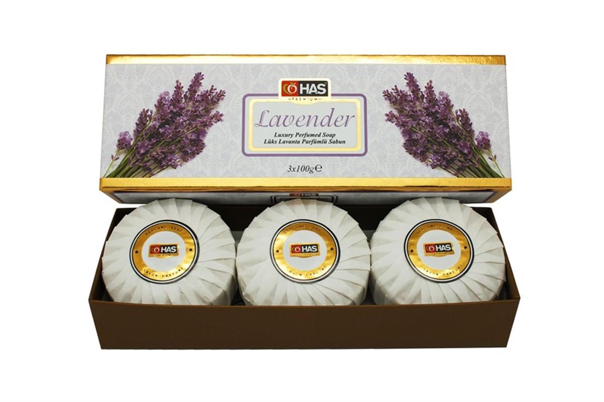 Lüks Lavanta Parfümlü Sabun 3x100g