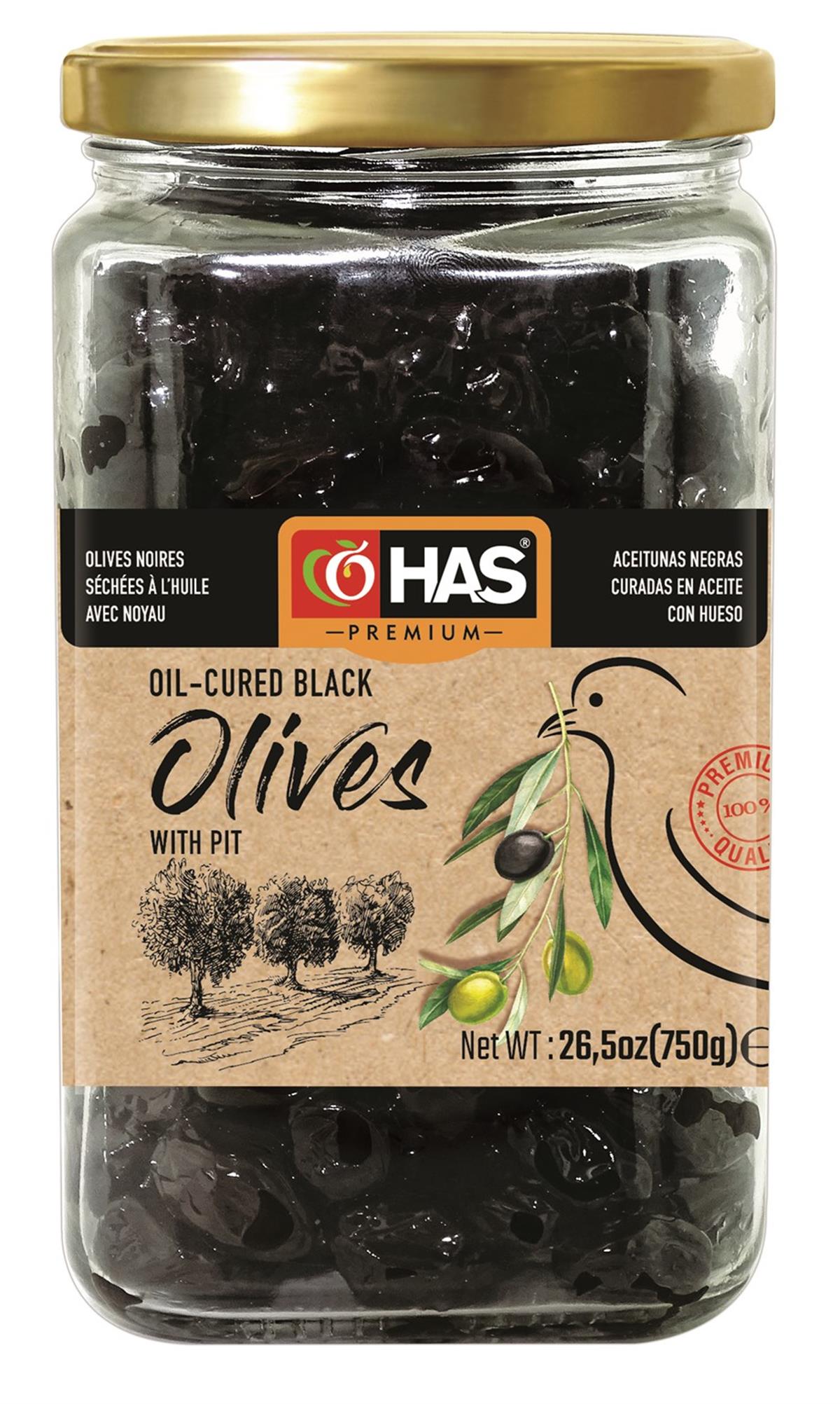 Yağlı Sele Siyah Zeytin (230-260) 850cc