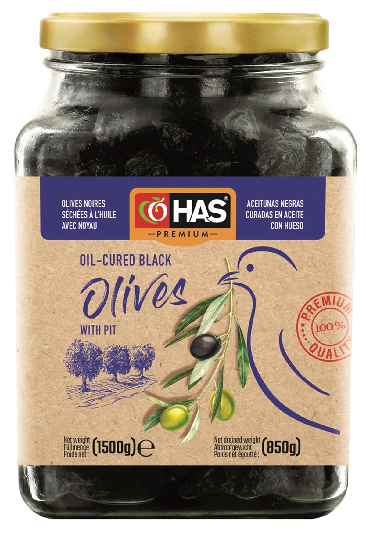 Yağlı Sele Siyah Zeytin (260-290) 1600cc