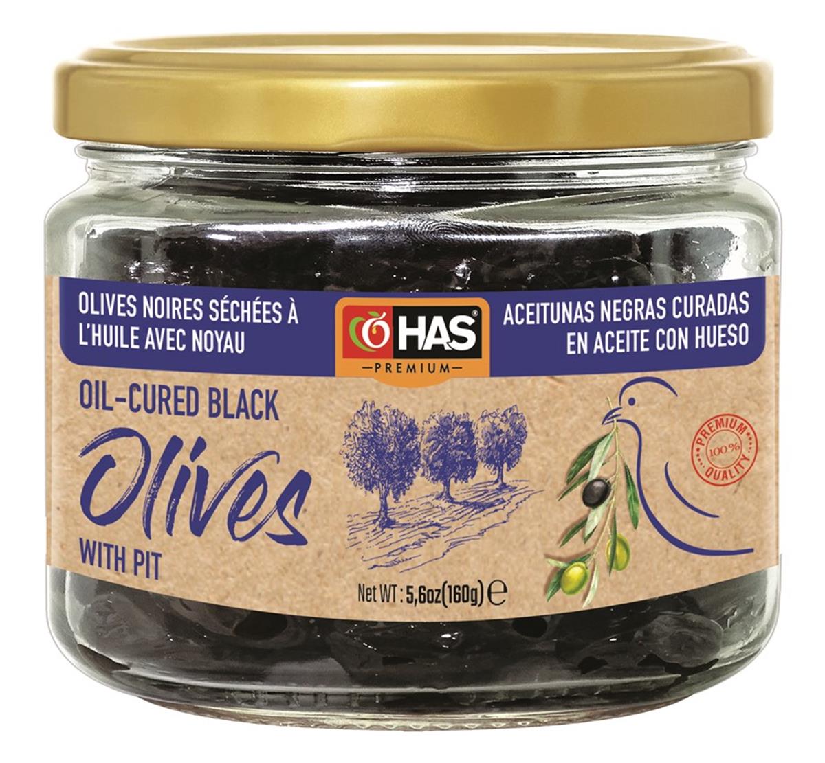 Yağlı Sele Siyah Zeytin (260-290) 300cc