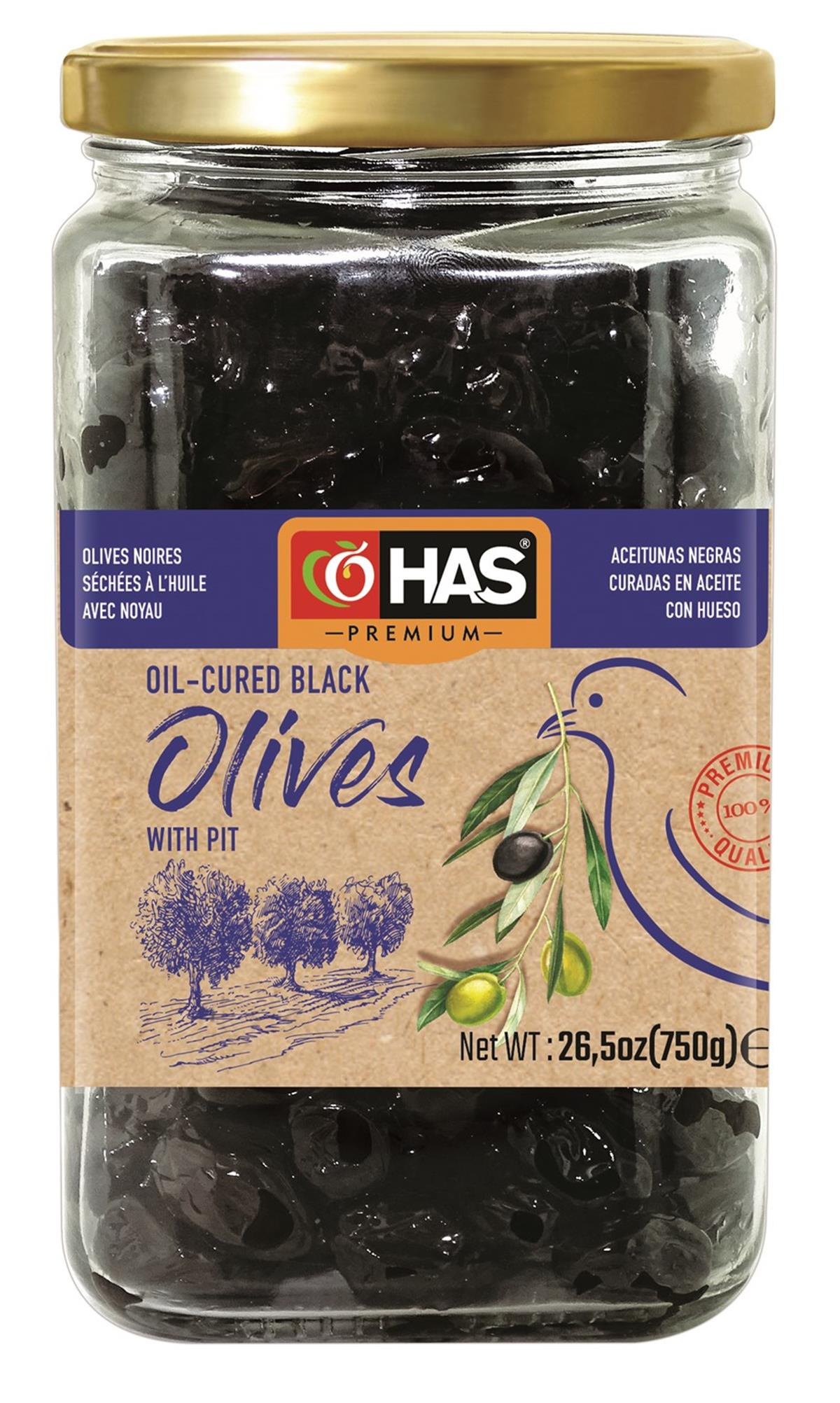 Yağlı Sele Siyah Zeytin (260-290) 850cc