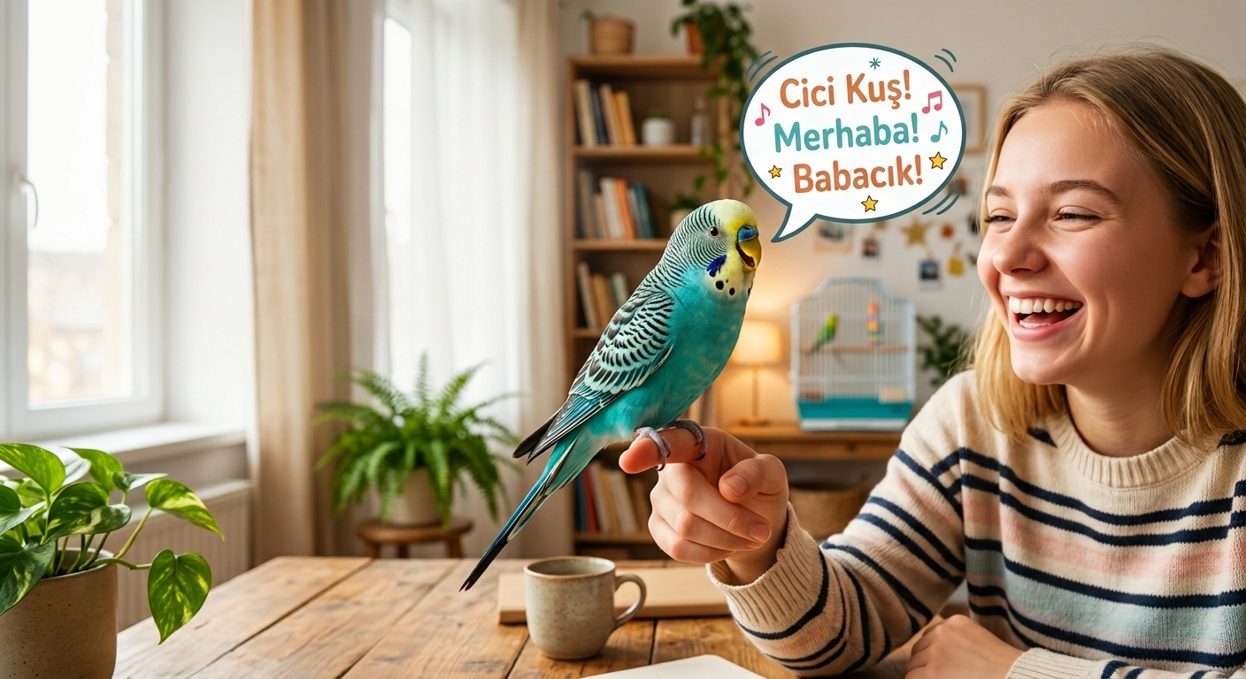 Muhabbet Kuşum Konuşmuyor ? Nasıl Eğitmem Gerekiyor