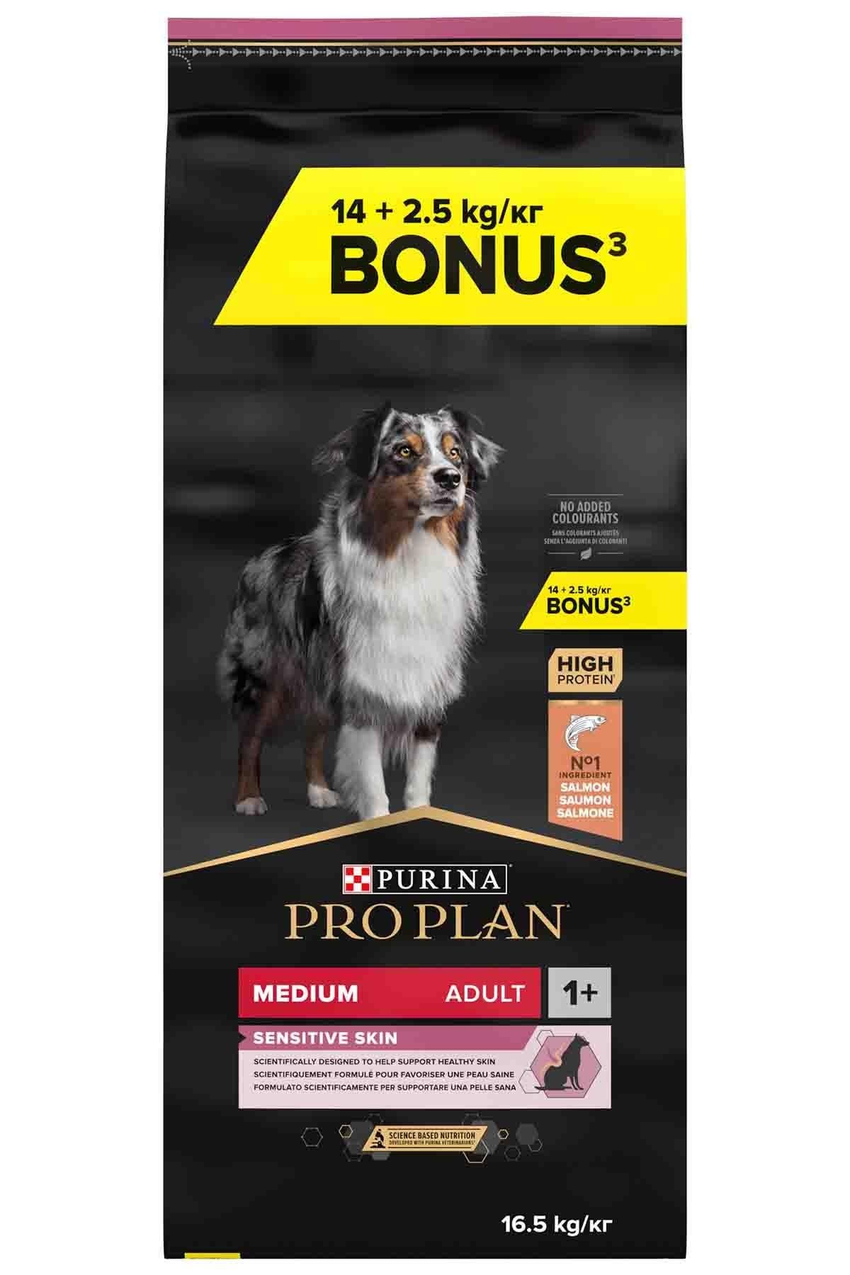 Pro Plan Somonlu Orta Irk Köpek Maması 14+2,5 Kg