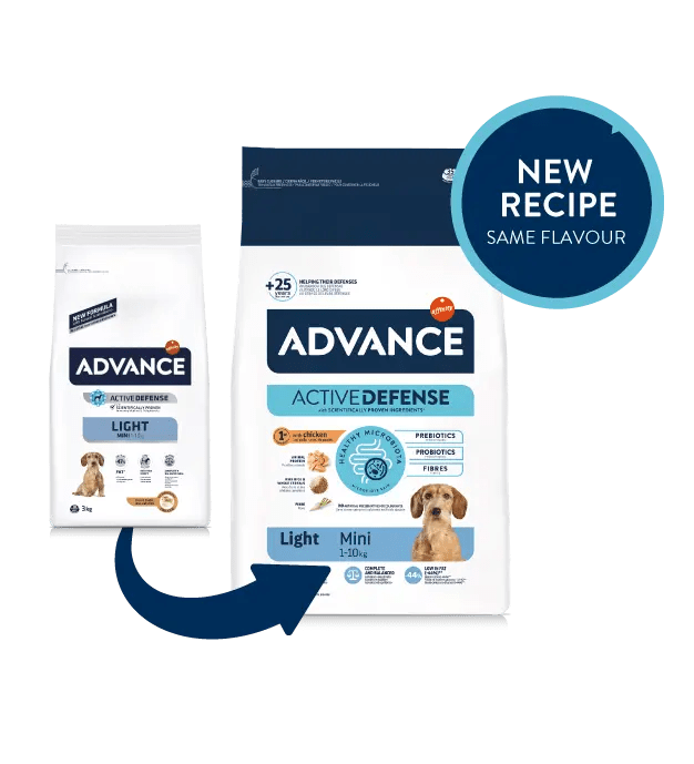 Advance Light Tavuk ve Pirinçli Küçük Irk Diyet Köpek Maması 3kg