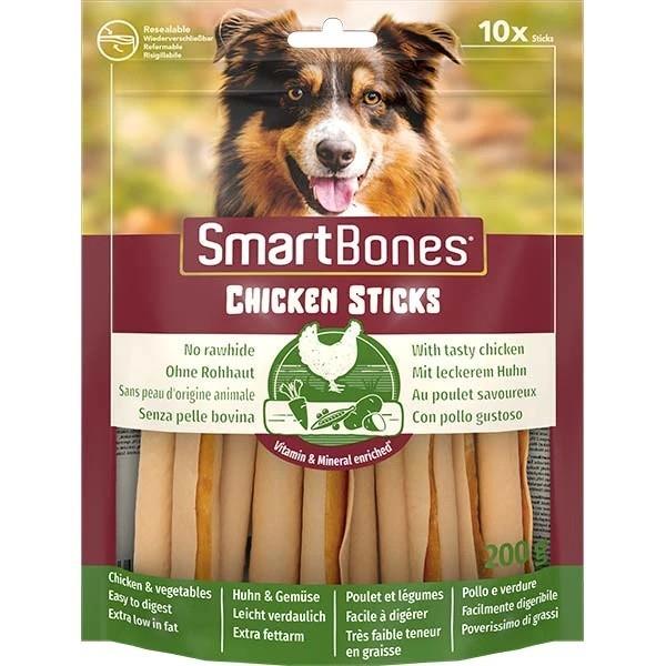 Smart Bones Tavuklu Köpek Ödül Çubuğu 200gr (10lu)