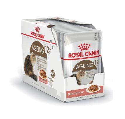 Royal Canin Ageing 12+ Sos İçinde Yaşlı Kedi Konservesi 85gr (12 Adet)