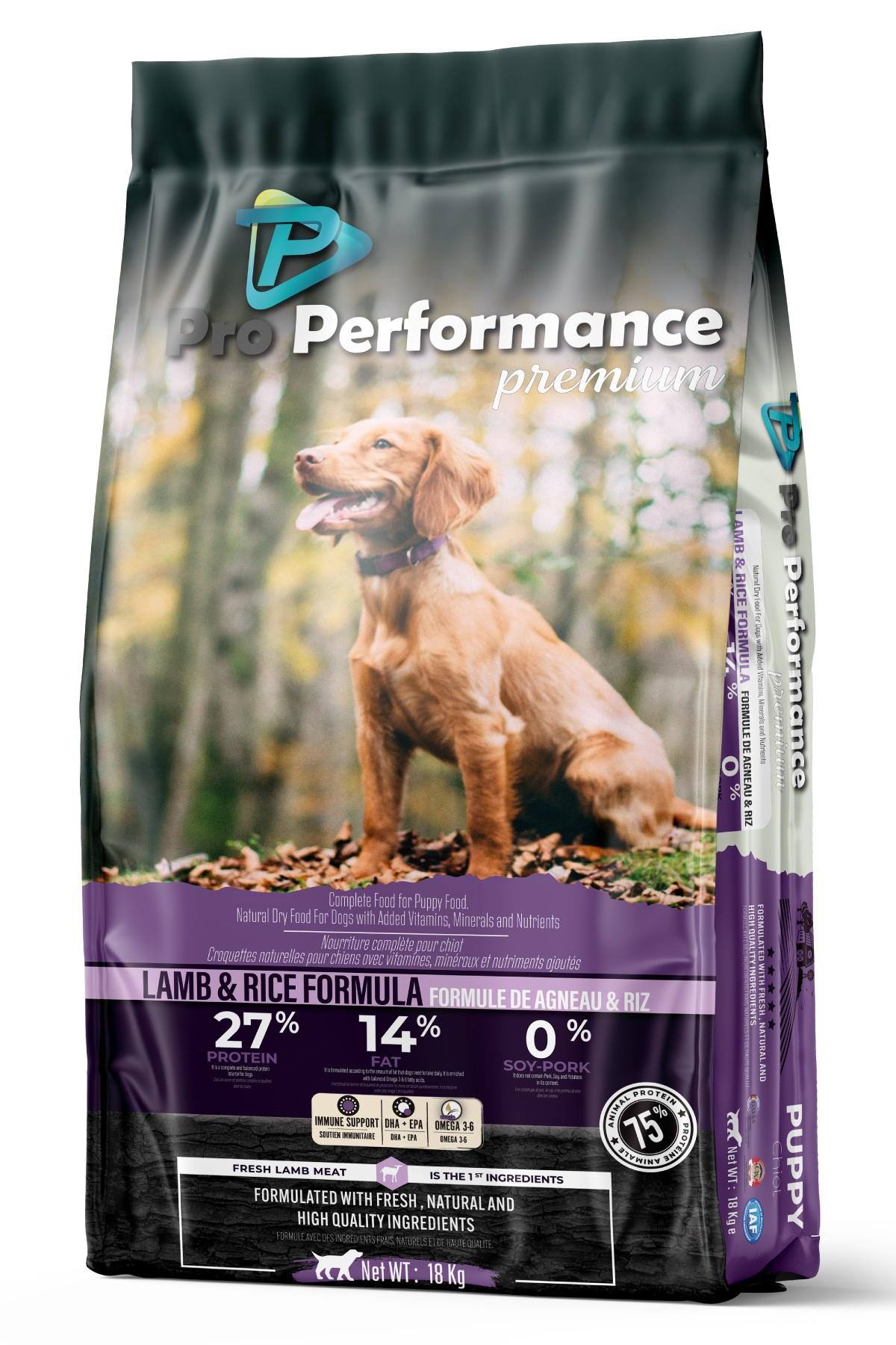 Pro Performance Kuzu Etli Yavru Köpek Maması 18 kg