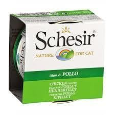 Schesir Tavuk Etli Kedi Konservesi 85gr