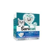 Sanicat Active White Ultra Topaklanan Kedi Kumu 10 LT
