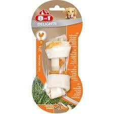 8in1 Delights Bones Düğümlü Tavuklu Köpek Kemiği 40 Gr