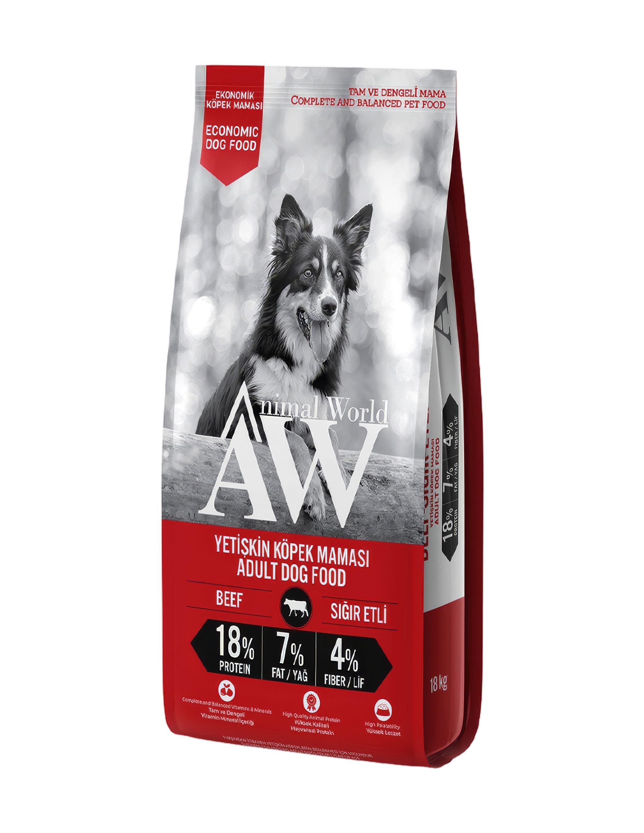 Animal World Kuzu Eli Yetişkin Köpek Maması 18 Kg