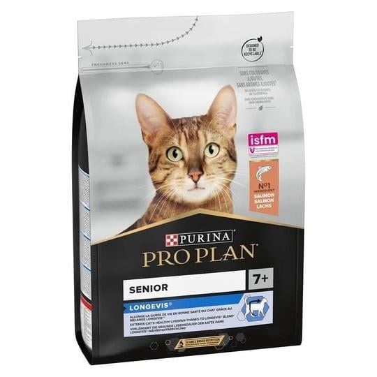 Pro Plan Kısırlaştırılmış  Yaşlı +7 Somonlu Kedi Maması 3 kg
