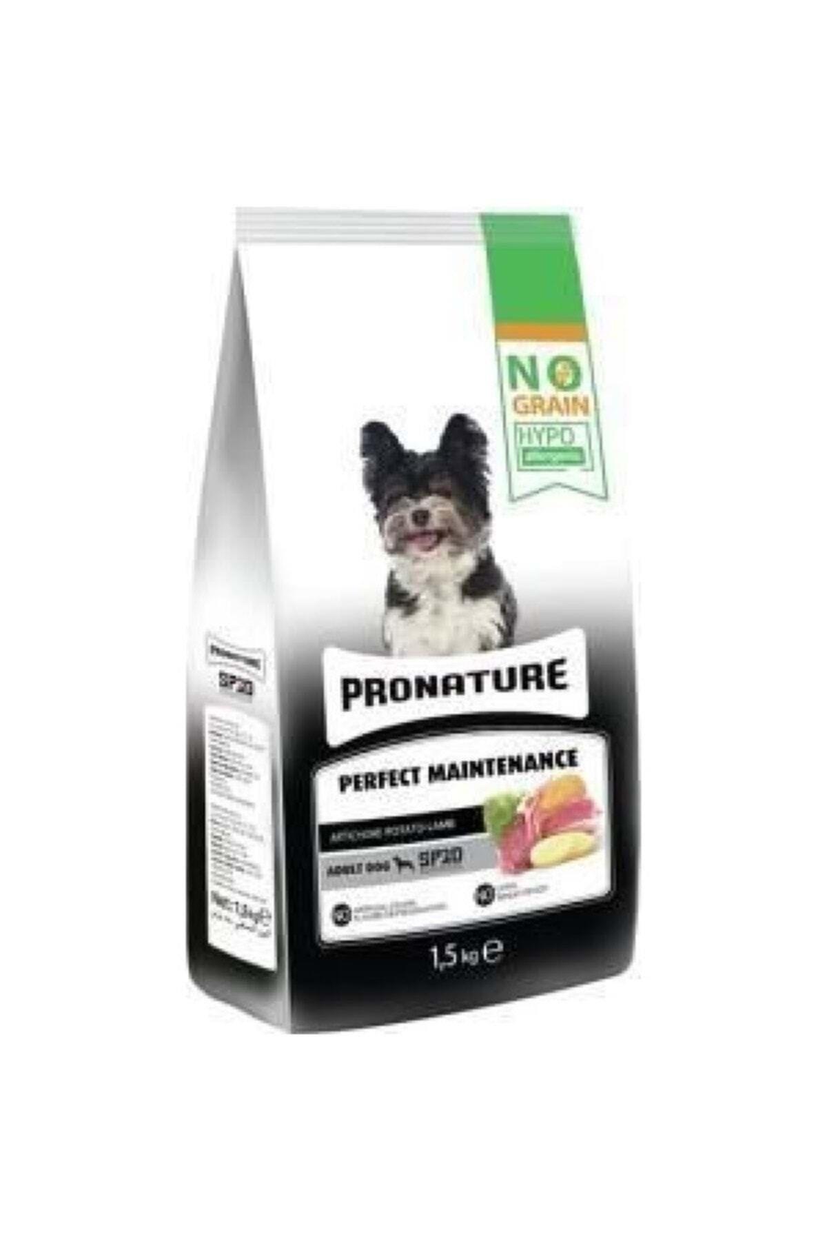 Pronature Hypo-Allergenic Küçük Irk Kuzulu ve Enginarlı Tahılsız Yetişkin Köpek Maması 1,5kg