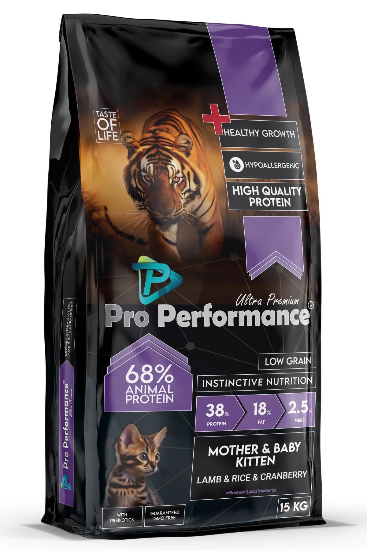 Pro Performance Kuzu ve Pirinçli Yavru Kedi Maması 15kg