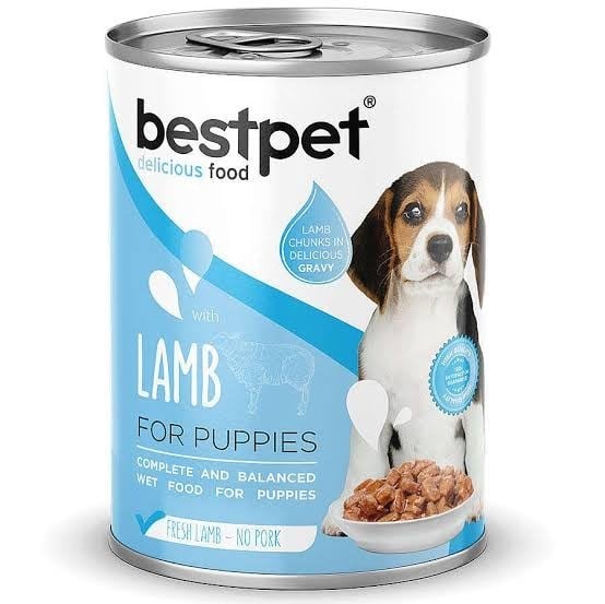 BestPet Kuzu Etli Yavru Köpek Konservesi 400gr