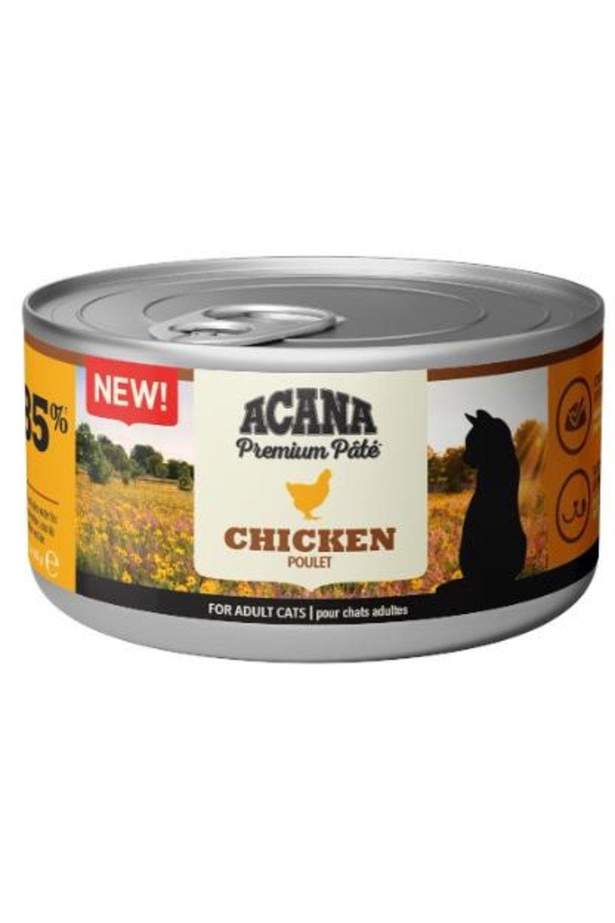 Acana Premium Pate Tavuklu Ezme Yetişkin Kedi Konservesi 85gr