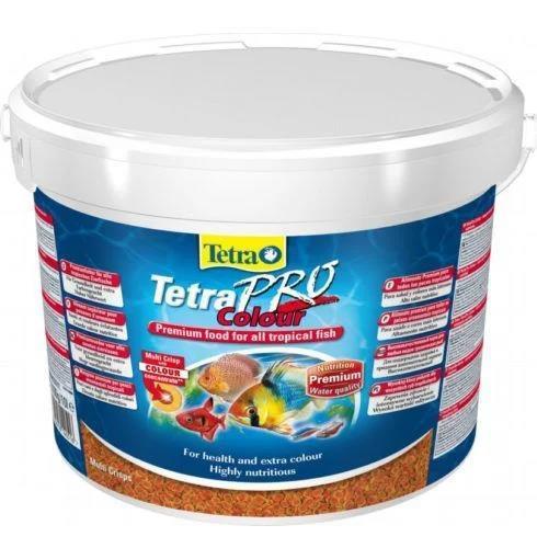 Tetra Pro Colour Renklendirici Tropikal Balık Yemi 10LT