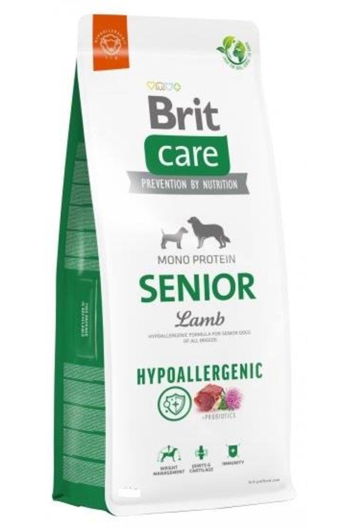 Brit Care Dog Kuzu Hypo Senıor 3 kg