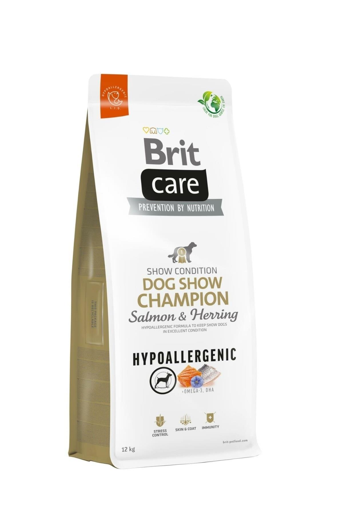 Brit Care Dog Show Hypoallergenic Somonlu Köpek Maması 12 kg
