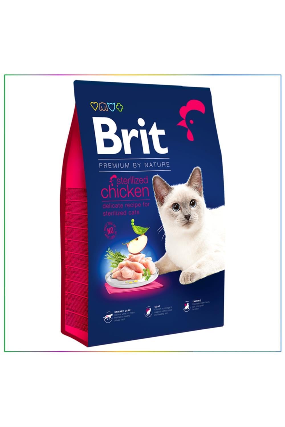 Brit Care Kısırlaştırılmış Tavuklu Kedi Maması 8kg