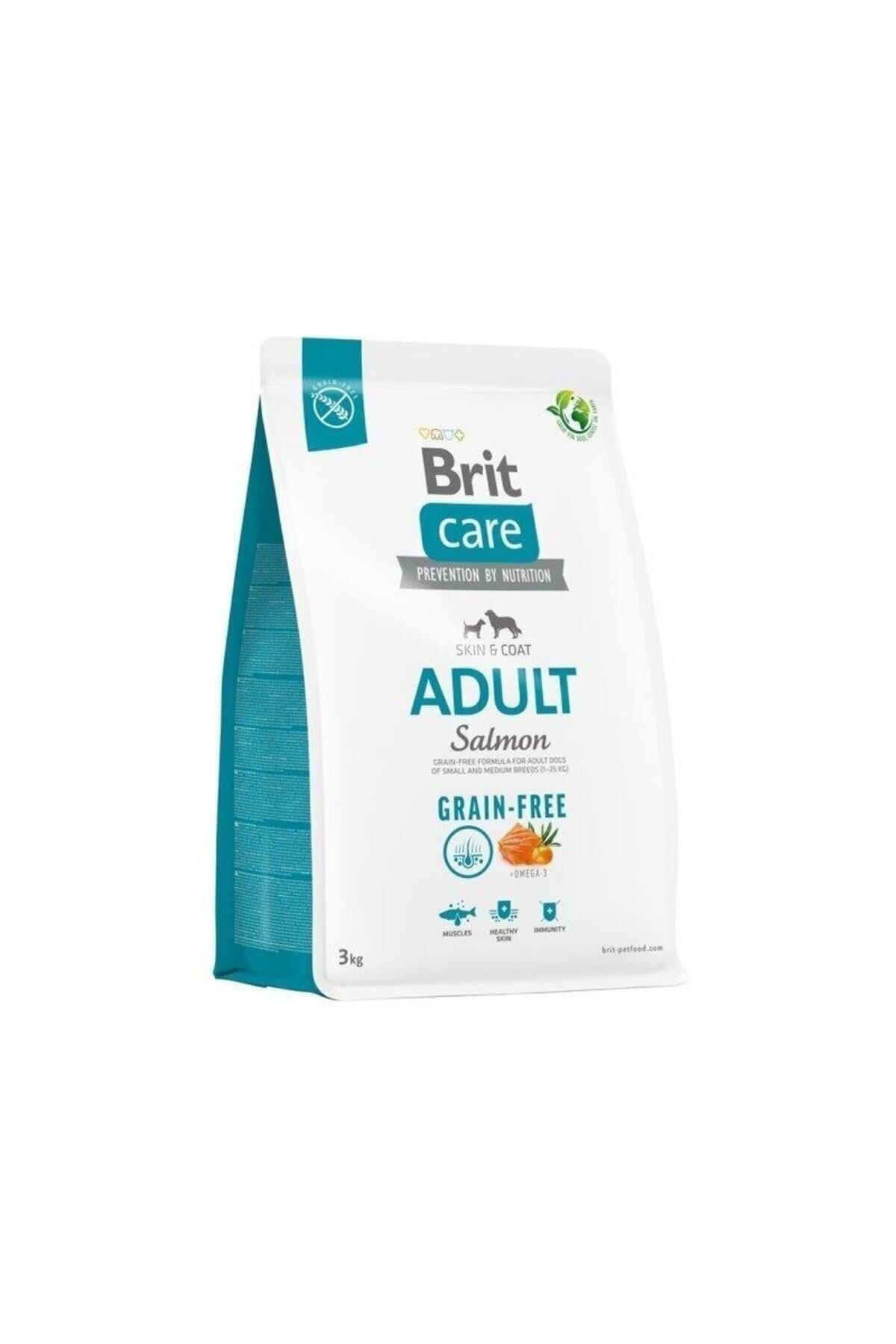 Brit Care Tahılsiz Somonlu Yetişkin Köpek Maması 3kg