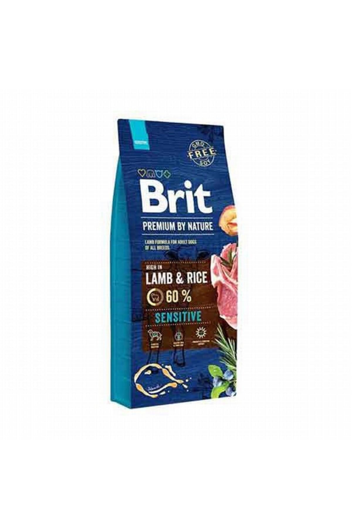 Brit Premium By Nature Adult Sensitive Lamb Kuzulu Yetişkin Köpek Maması 15 Kg